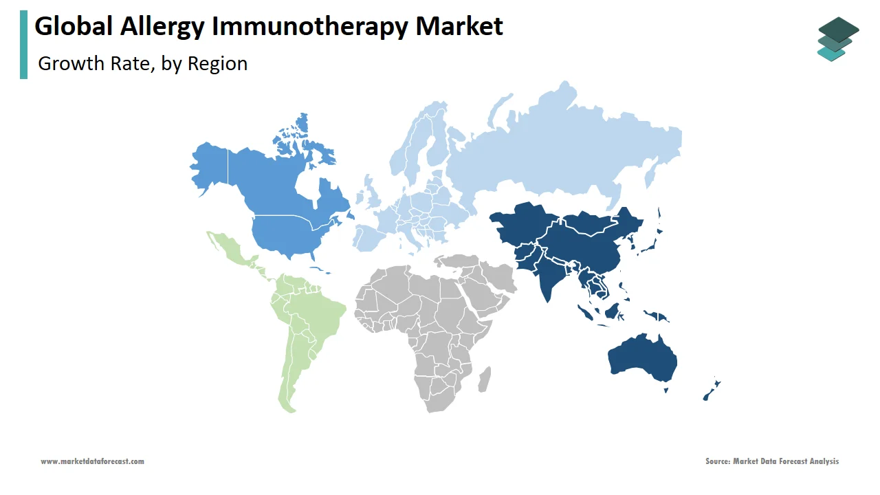Asia-Pacific is expected to hold the highest global allergy immunotherapy market share in 2024.