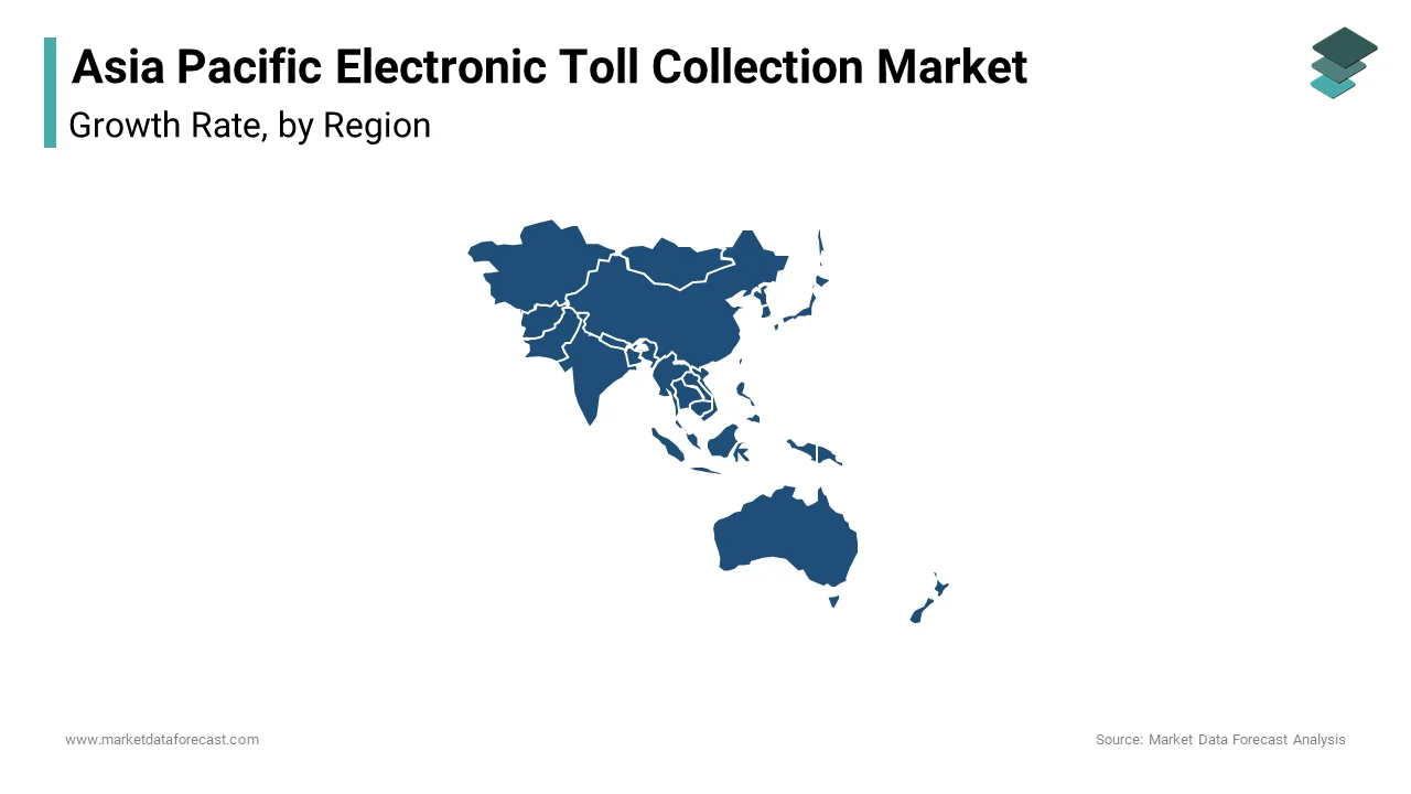 China continues to dominate the Asia Pacific electronic toll collection market, accounting for 35.3% of the regional share in 2024.