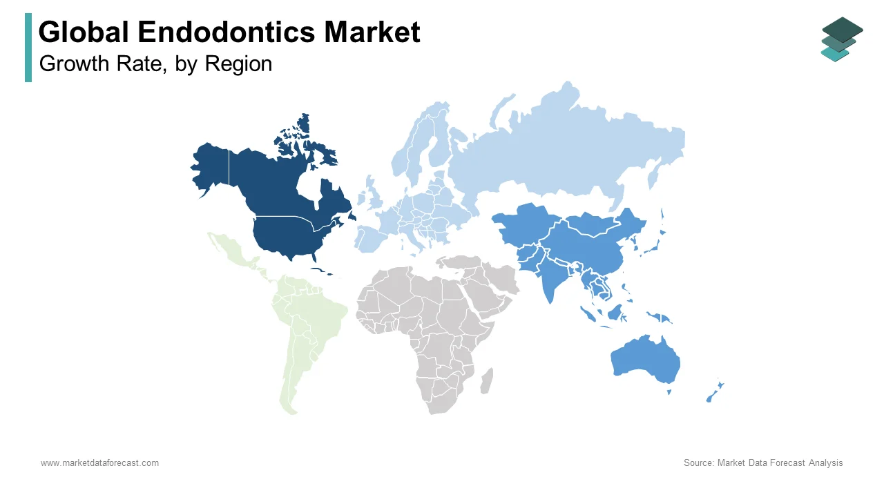 North America is predicted to lead the global endodontics market in 2024.
