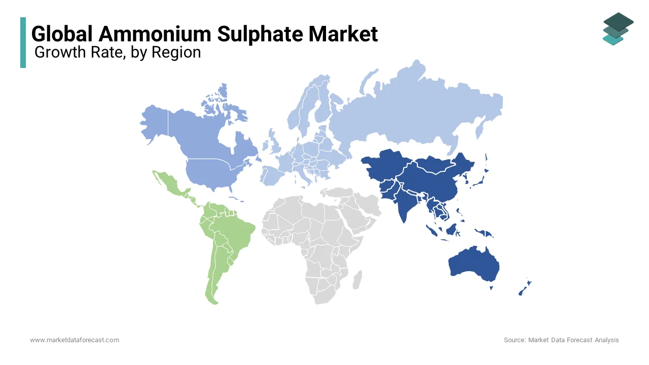 Asia-Pacific outperformed other regions in the global ammonium sulphate market in 2024