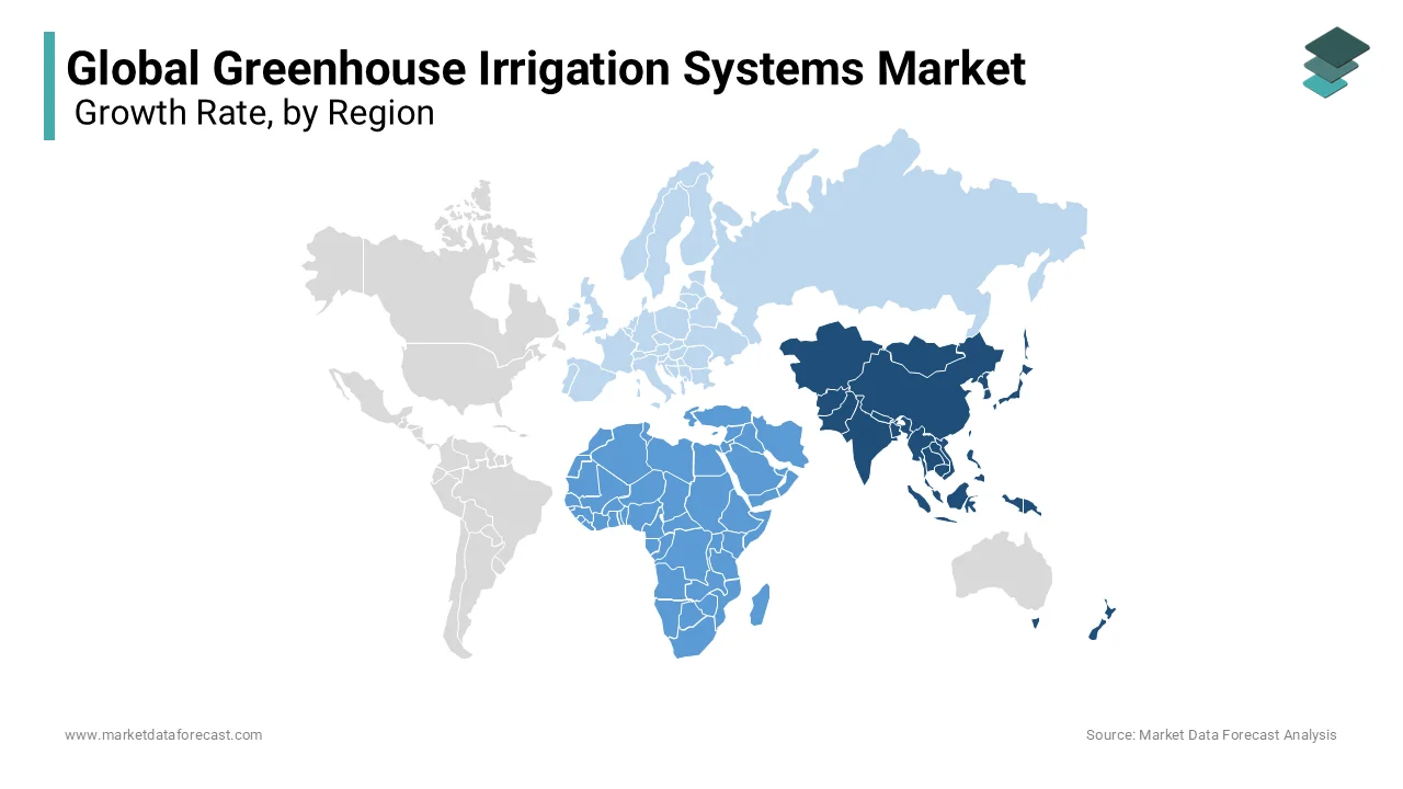 Asia Pacific was also predicted to show the highest growth rate in the coming few years due to the increase in the area