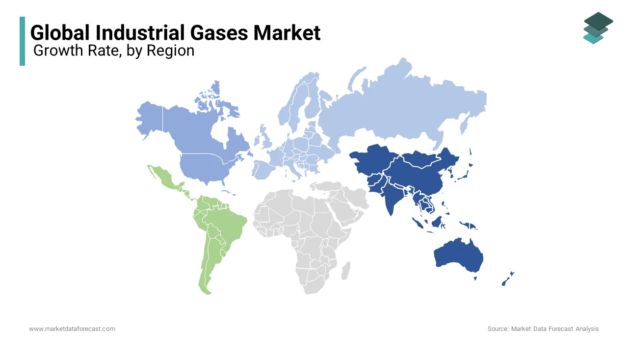 The Asia-Pacific outperformed other regions in the global industrial market in 2024
