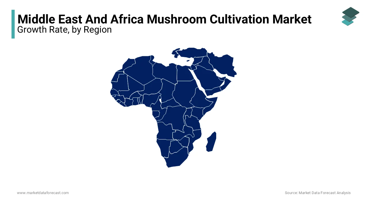 Saudi Arabia is a frontrunner in the Middle East and Africa mushroom activation market