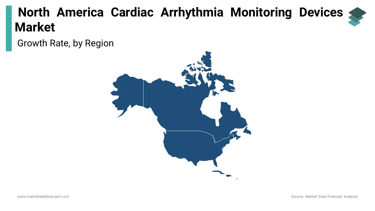 In 2024, the United States dominated the North American cardiac arrhythmia monitoring devices market, holding a 78.8% share.